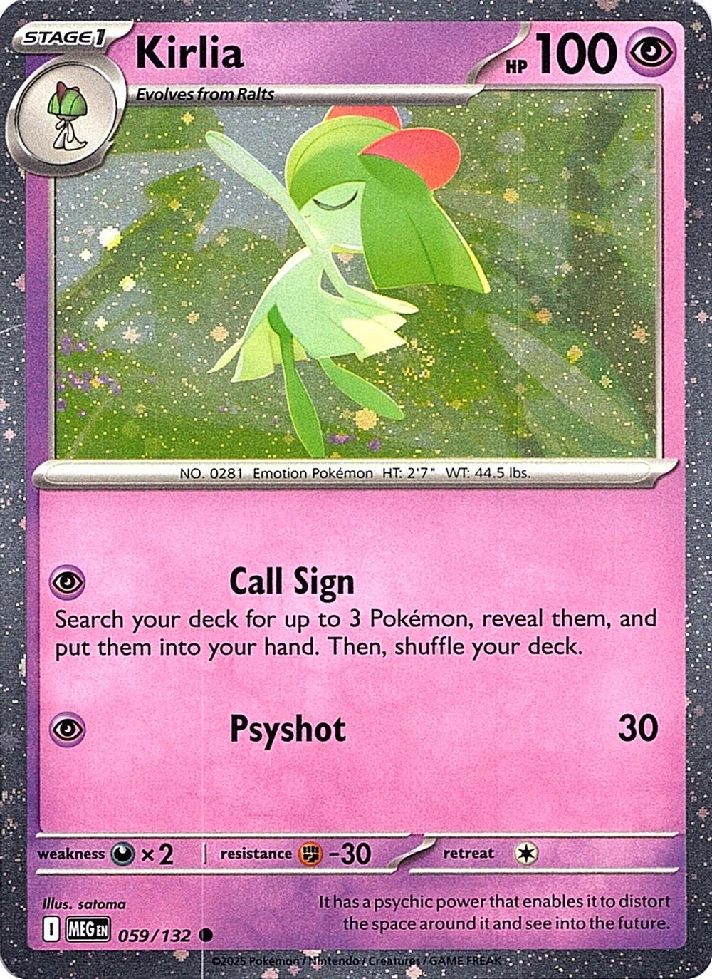Kirlia (Cosmos Holo) — Miscellaneous Cards & Products