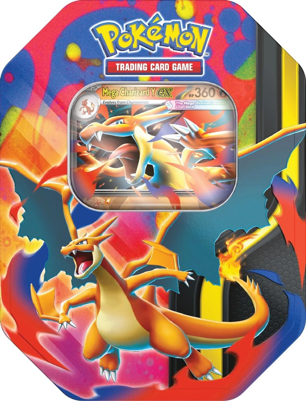 Mega Charizard Tin (Mega Charizard Y) — Miscellaneous Cards & Products