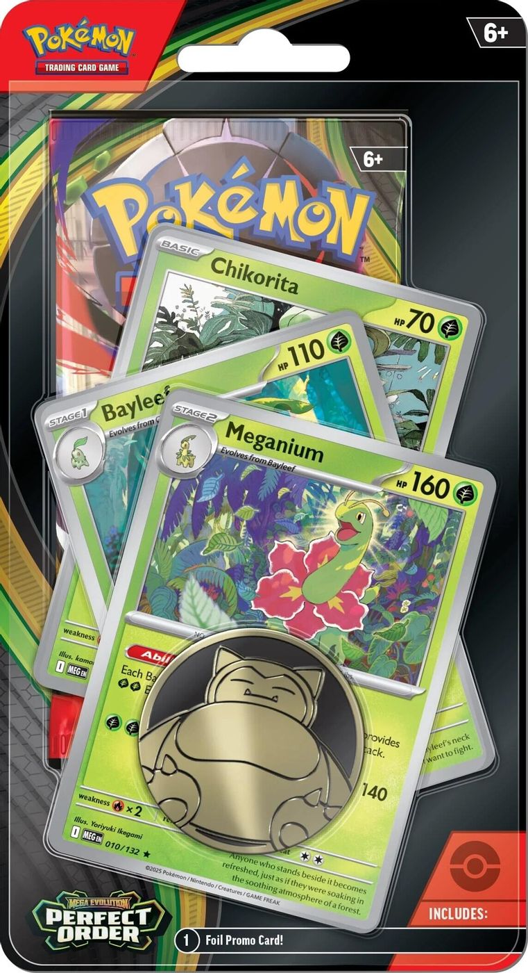 Perfect Order Premium Checklane Blister [Meganium Line] — ME03: Perfect Order