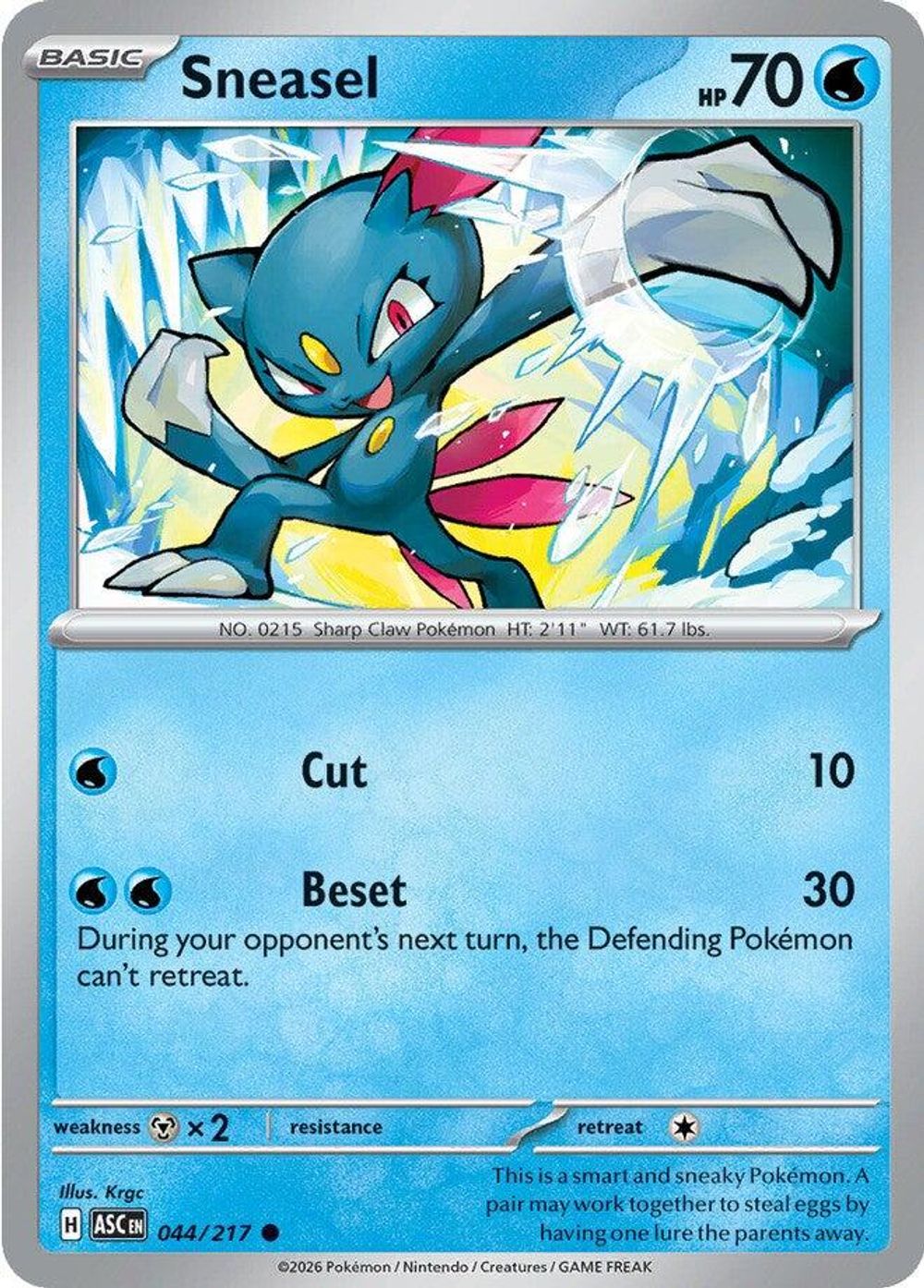 Sneasel — ME: Ascended Heroes