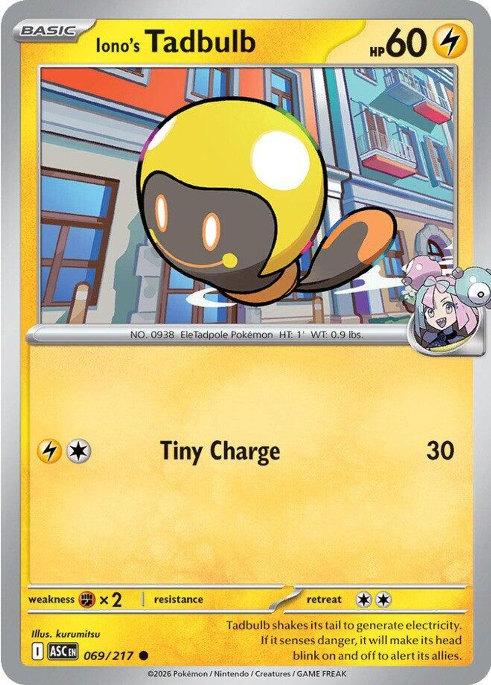 Iono's Tadbulb — ME: Ascended Heroes