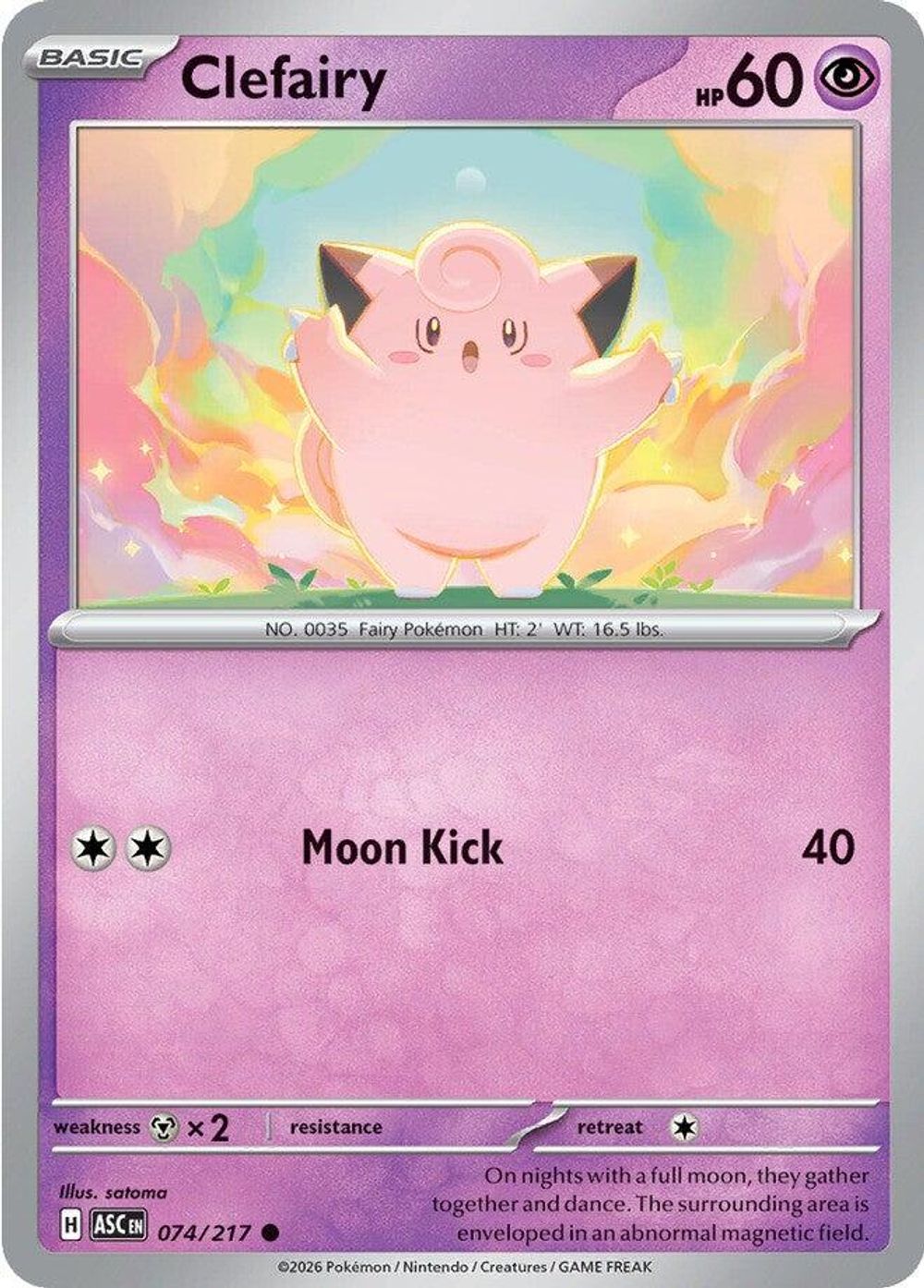 Clefairy — ME: Ascended Heroes