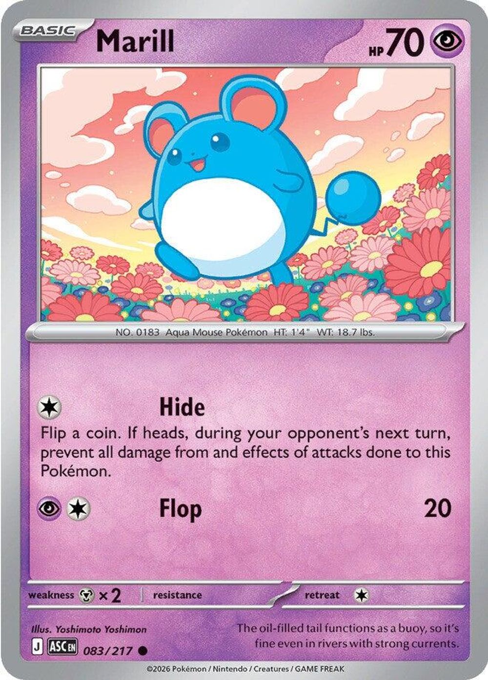 Marill - 083/217 — ME: Ascended Heroes