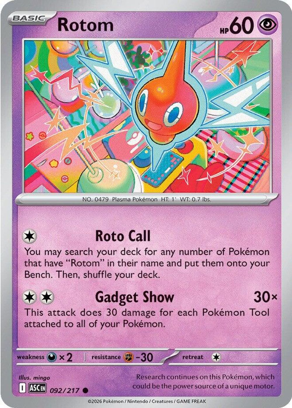 Rotom — ME: Ascended Heroes