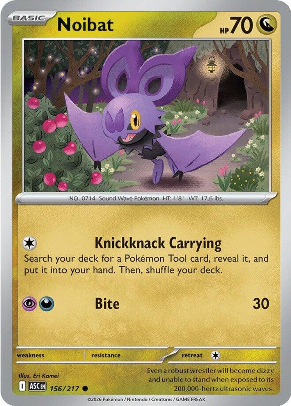 Noibat — ME: Ascended Heroes