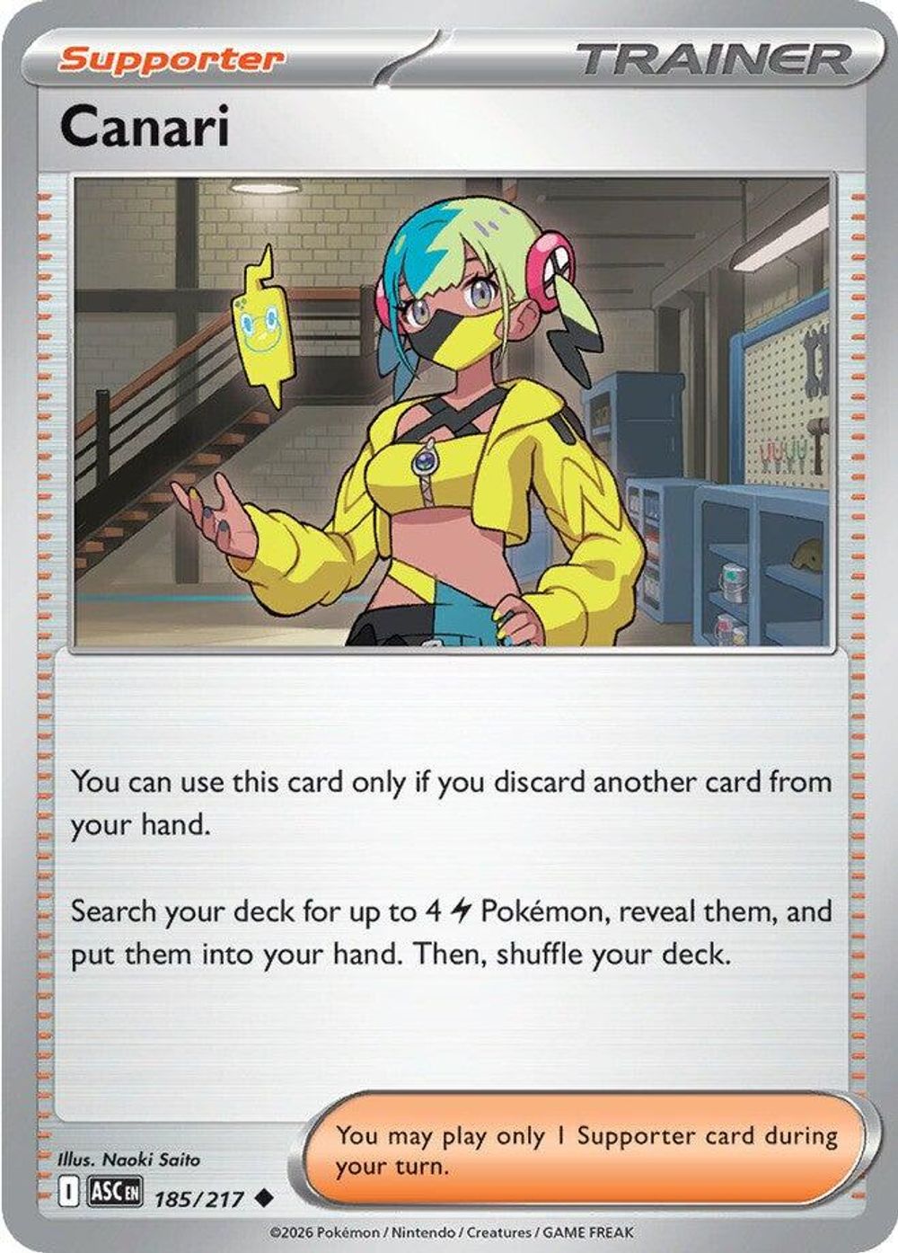 Canari - 185/217 — ME: Ascended Heroes
