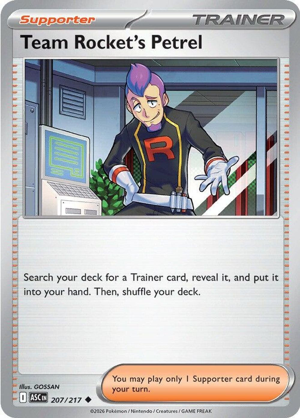 Team Rocket's Petrel — ME: Ascended Heroes