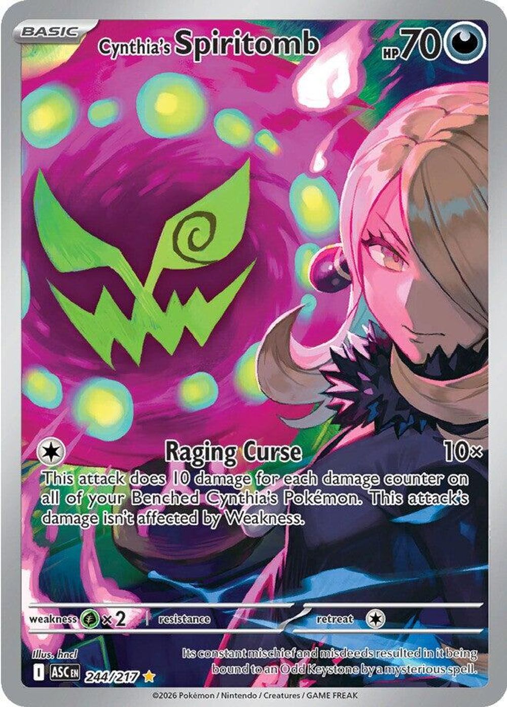 Cynthia's Spiritomb - 244/217 — ME: Ascended Heroes