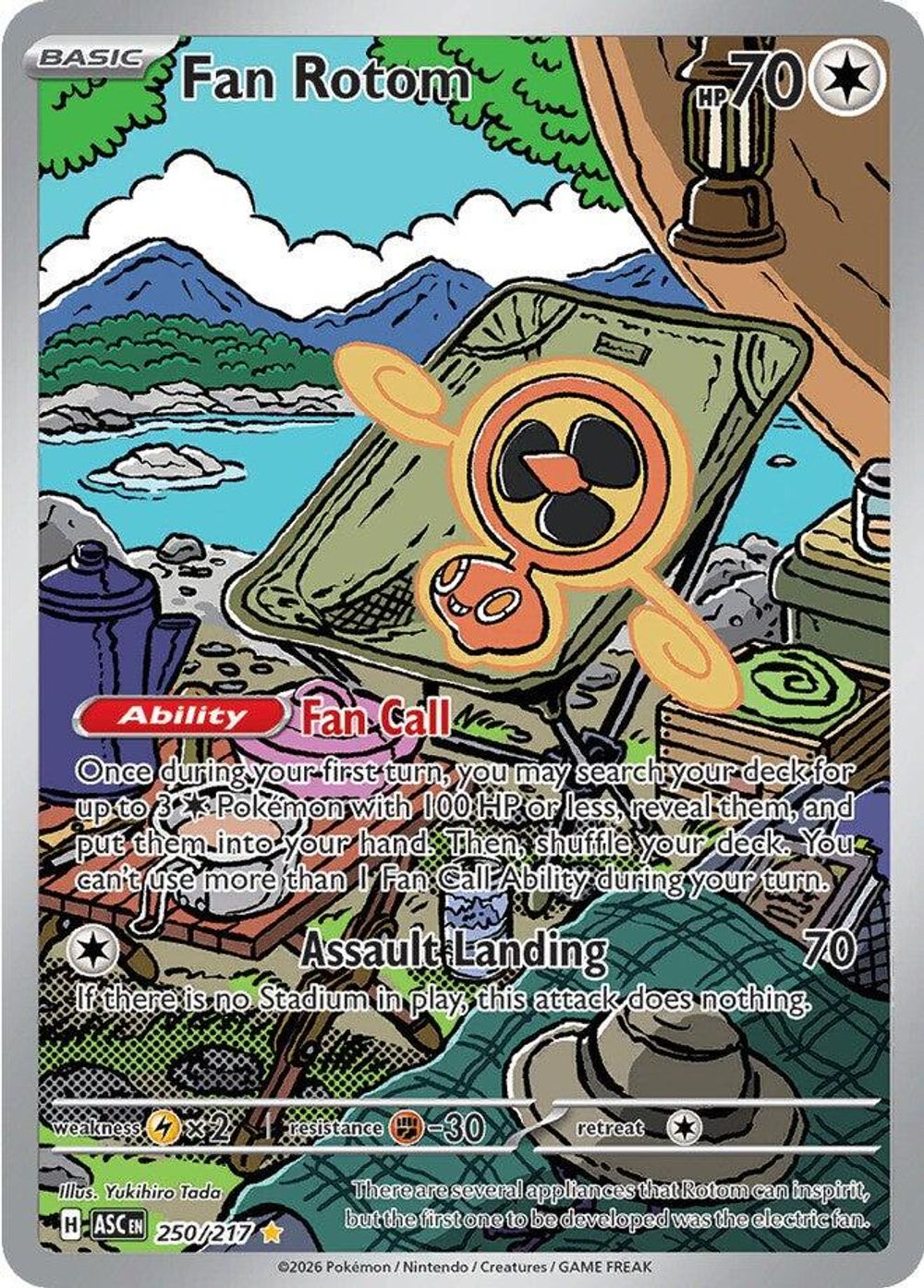 Fan Rotom - 250/217 — ME: Ascended Heroes