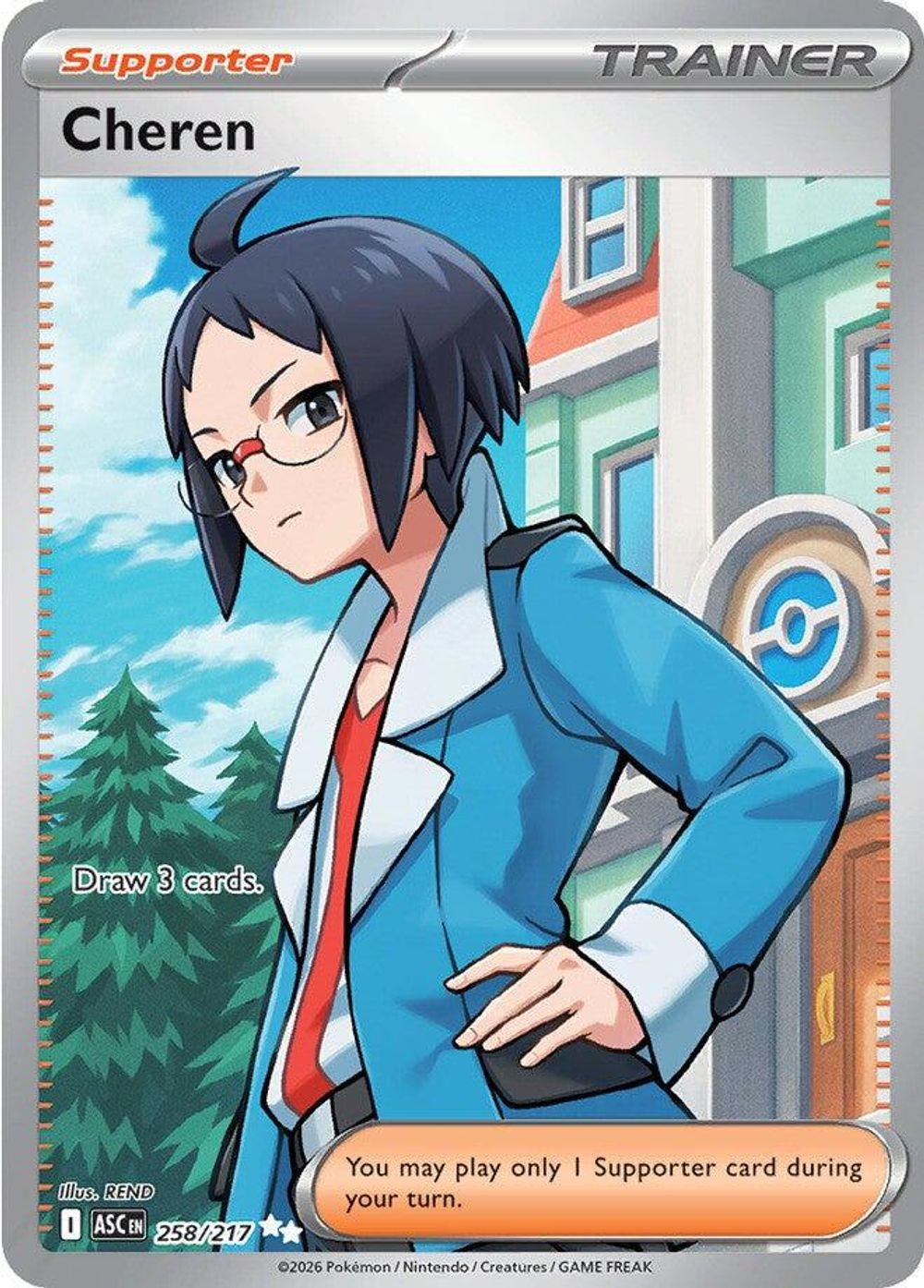 Cheren — ME: Ascended Heroes