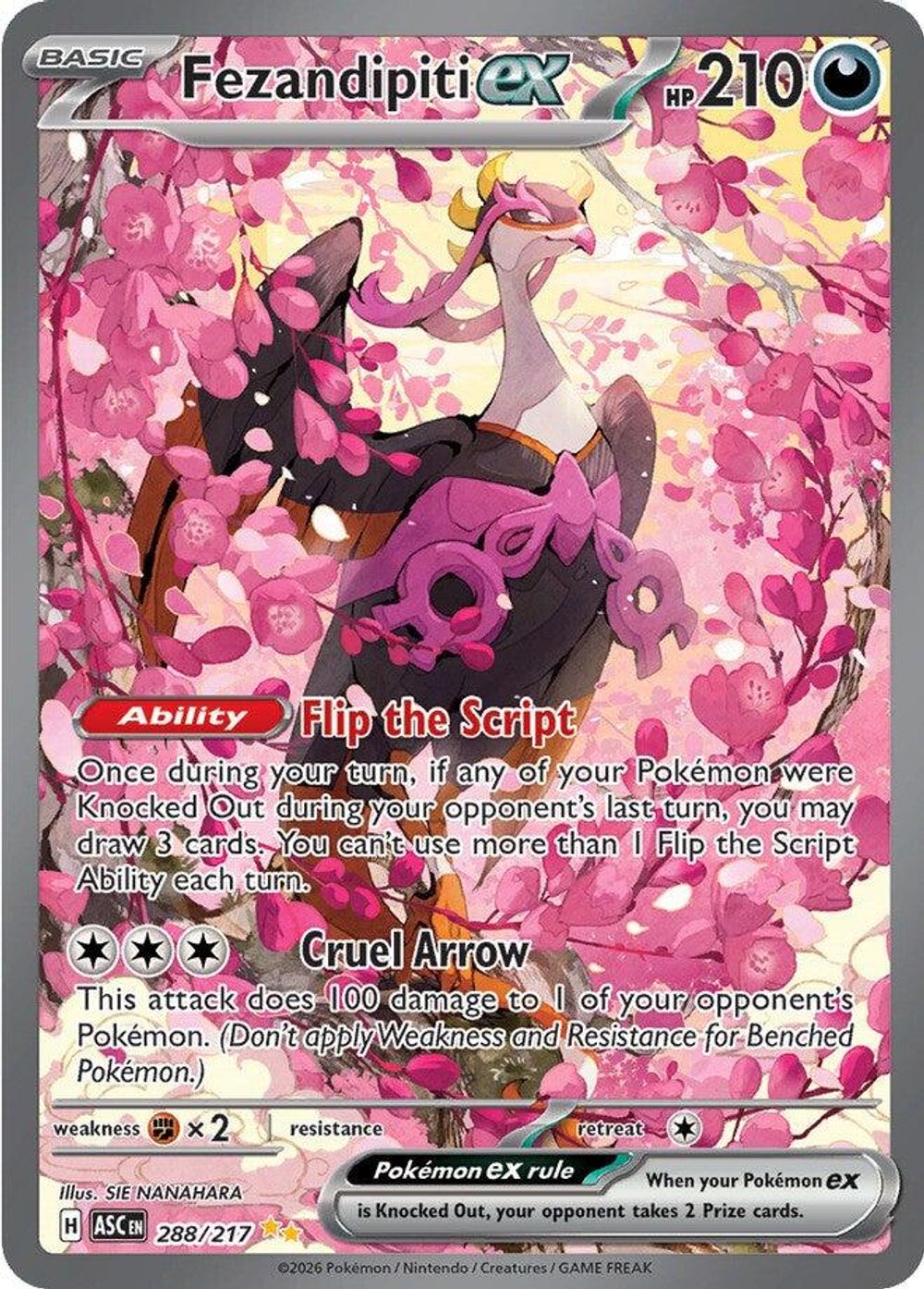 Fezandipiti ex - 288/217 — ME: Ascended Heroes