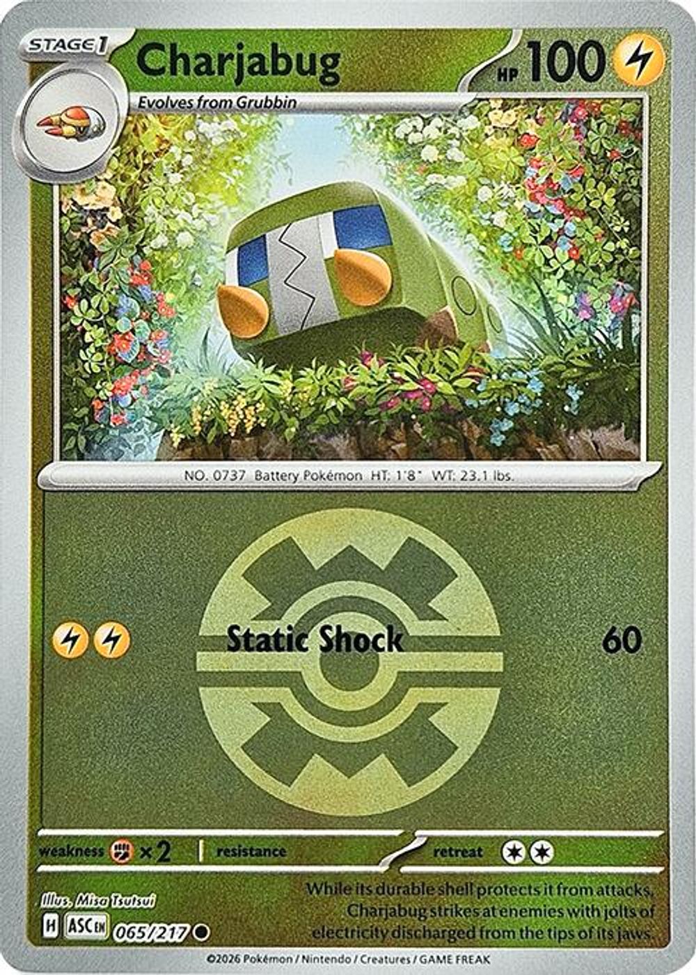 Charjabug (Quick Ball) — ME: Ascended Heroes