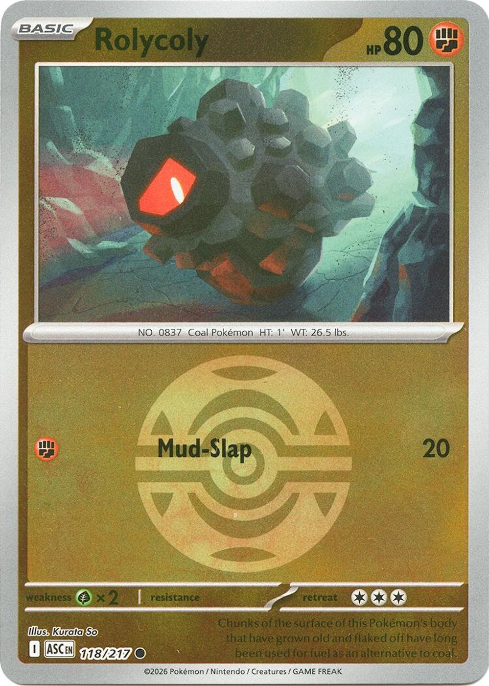 Rolycoly (Dusk Ball) — ME: Ascended Heroes