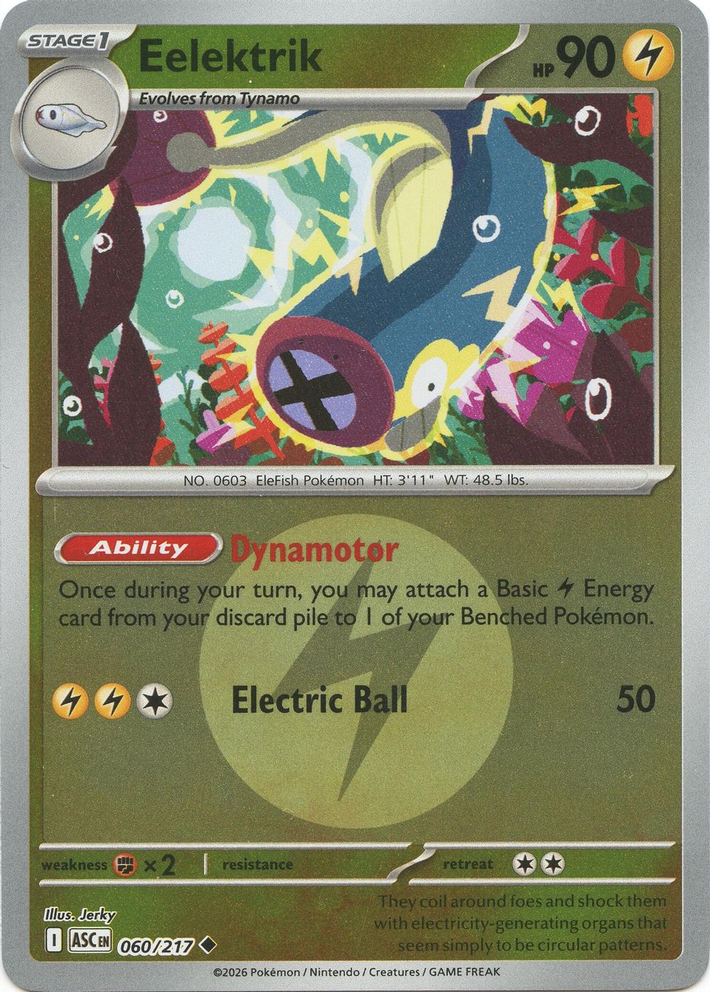 Eelektrik (Energy Symbol Pattern) — ME: Ascended Heroes