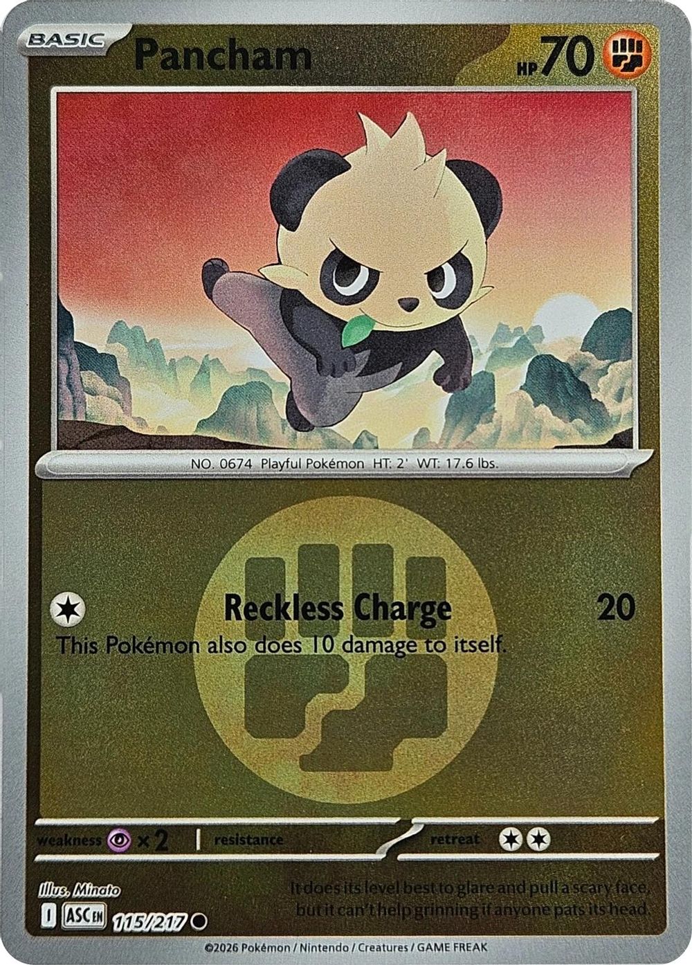 Pancham (Energy Symbol Pattern) — ME: Ascended Heroes