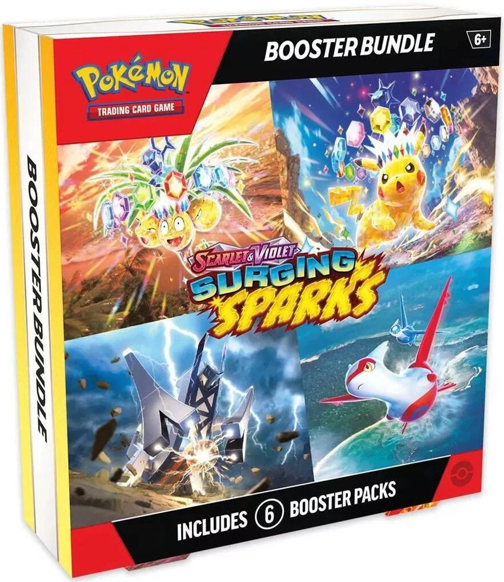 Surging Sparks Booster Bundle (Retail) — SV08: Surging Sparks