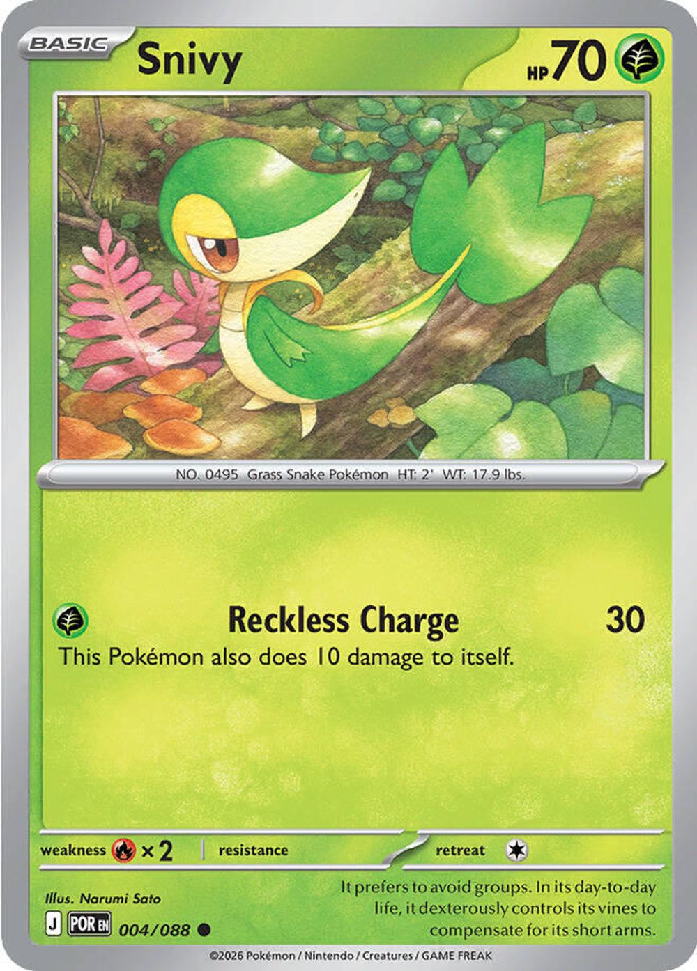 Snivy — ME03: Perfect Order