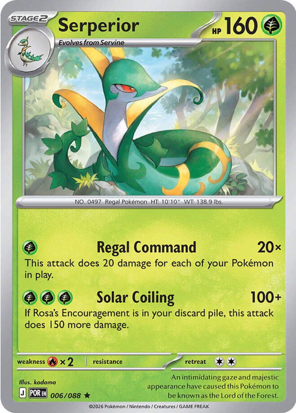 Serperior — ME03: Perfect Order