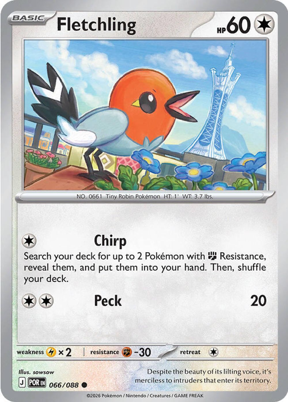 Fletchling — ME03: Perfect Order