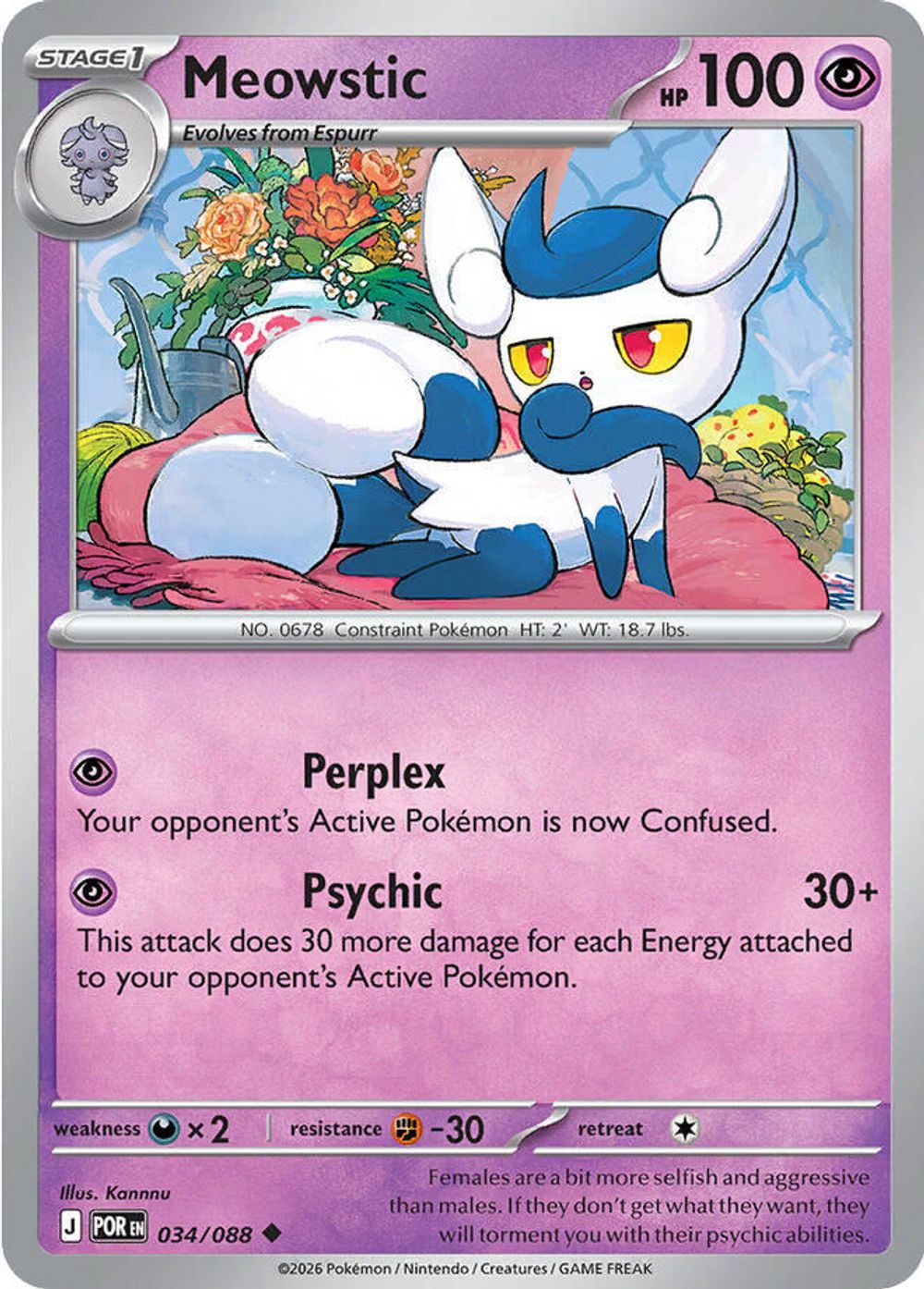 Meowstic — ME03: Perfect Order