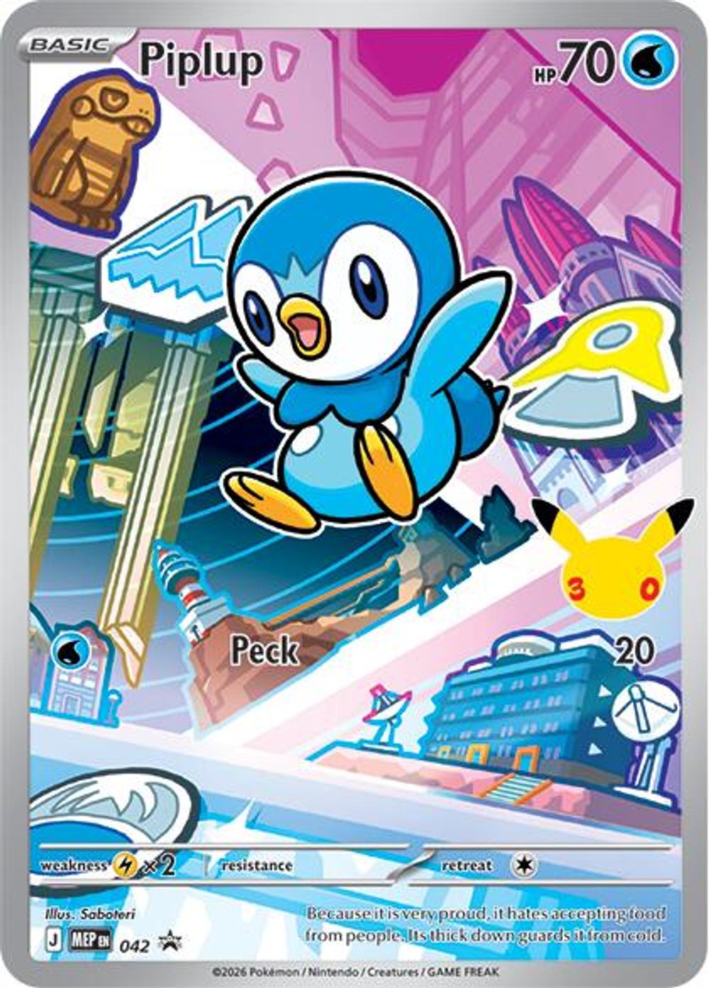 Piplup - 042 — ME: Mega Evolution Promo