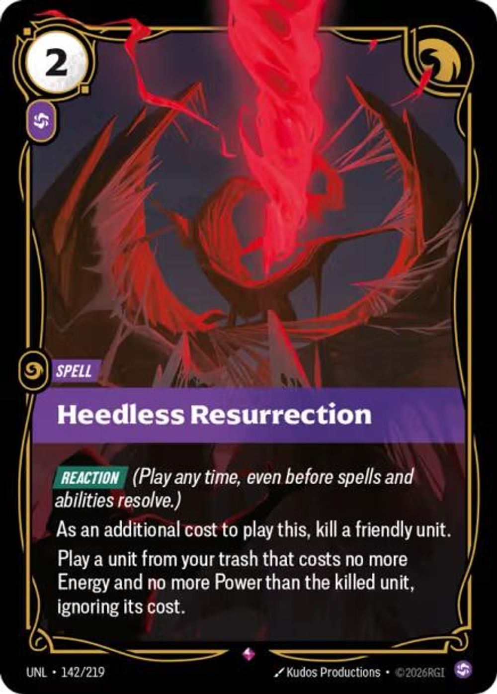 Heedless Resurrection — Unleashed