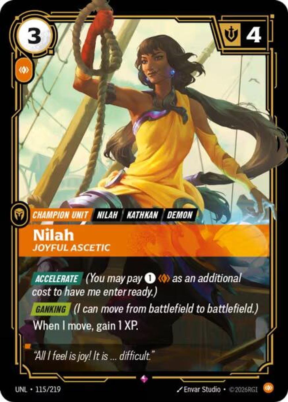 Nilah - Joyful Ascetic — Unleashed