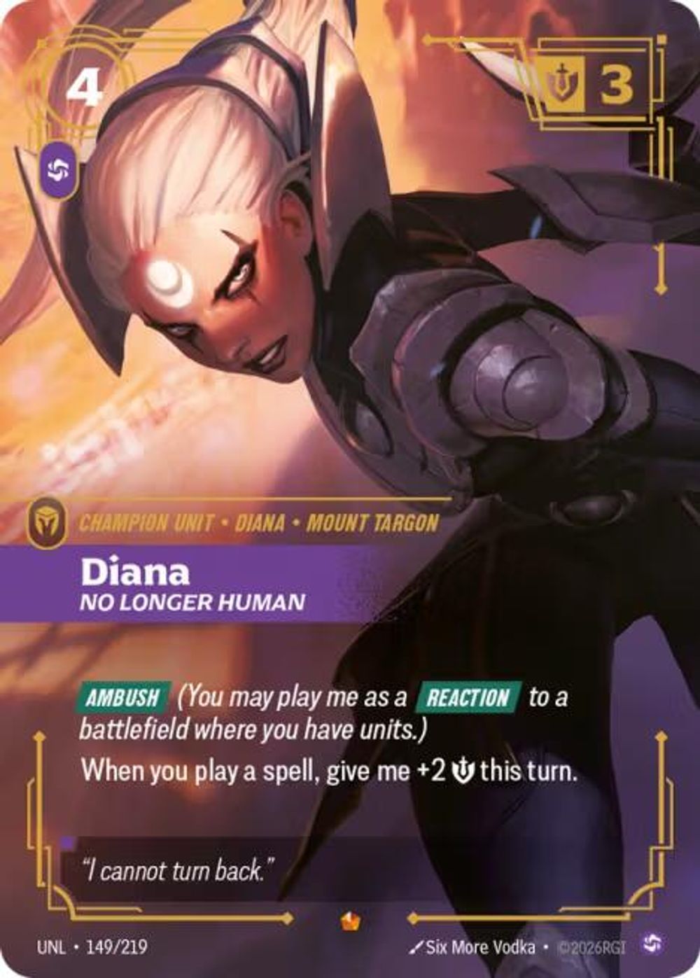 Diana - No Longer Human — Unleashed