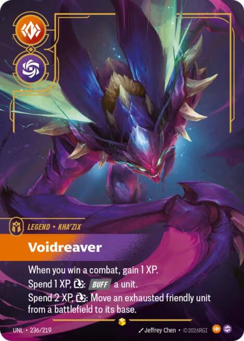 Kha'Zix - Voidreaver (Overnumbered) — Unleashed