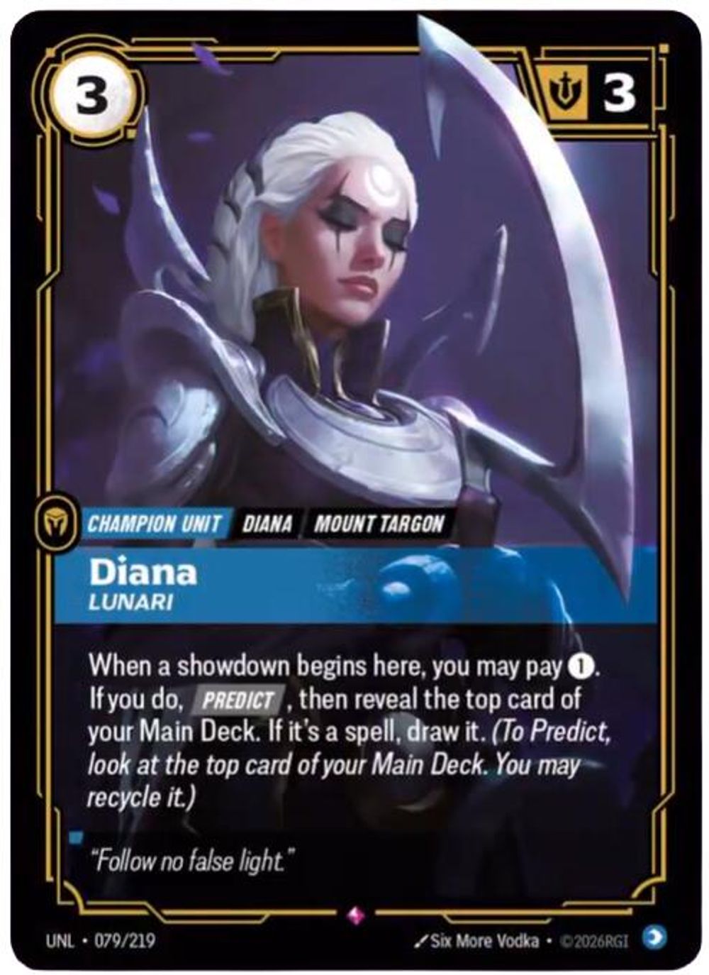 Diana - Lunari — Unleashed