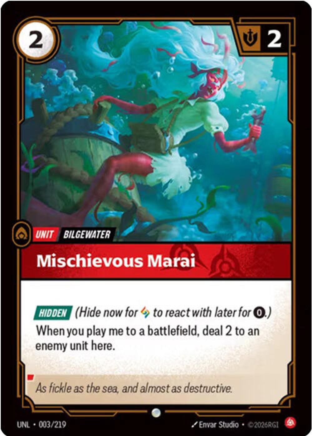 Mischevious Marai — Unleashed