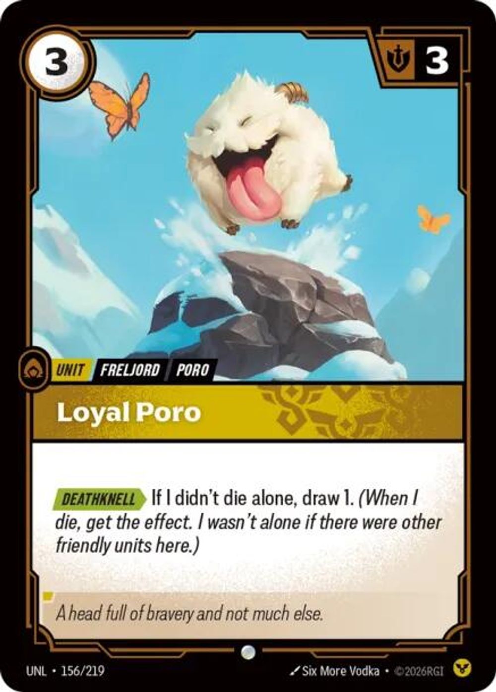 Loyal Poro — Unleashed