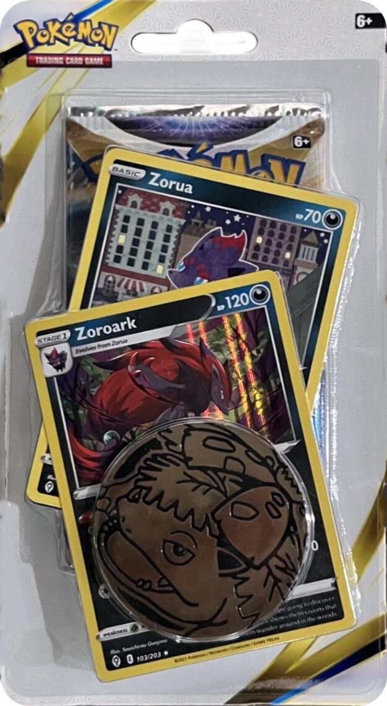Brilliant Stars Premium Checklane Blister [Zoroark] — SWSH09: Brilliant Stars