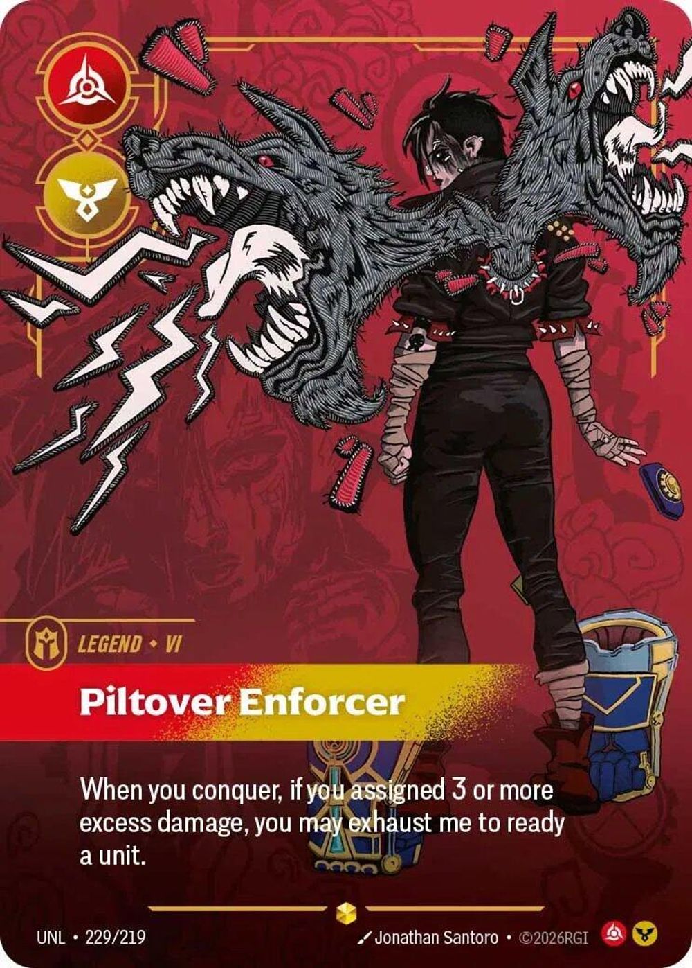 Vi - Piltover Enforcer (Overnumbered) — Unleashed