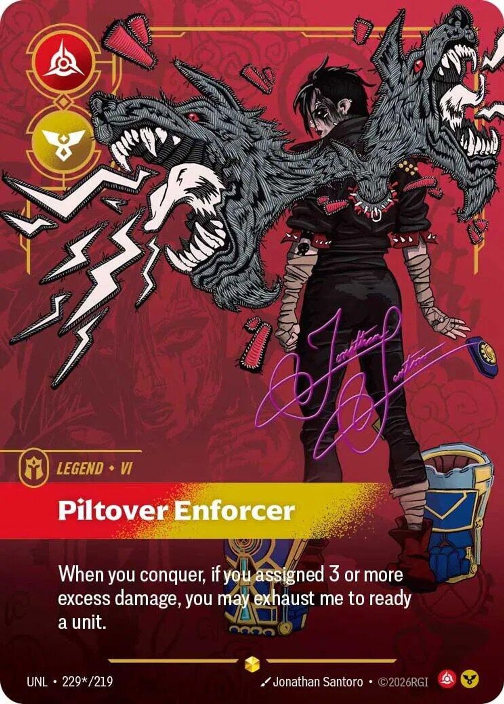 Vi - Piltover Enforcer (Signature) — Unleashed
