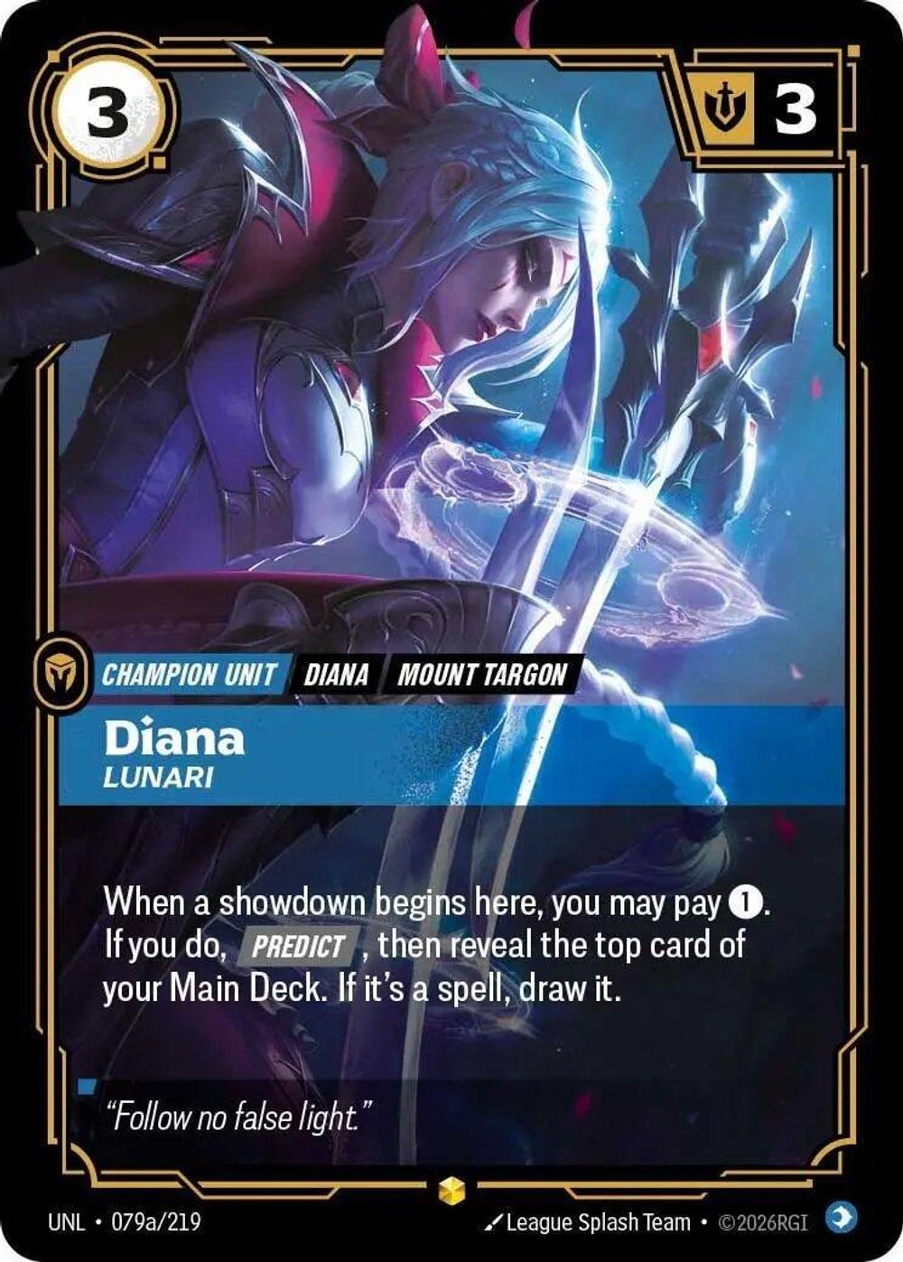 Diana - Lunari (Alternate Art) — Unleashed
