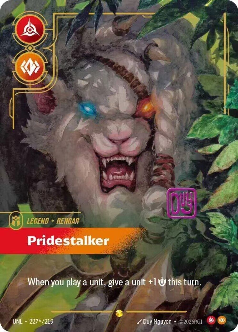 Rengar - Pridestalker (Signature) — Unleashed