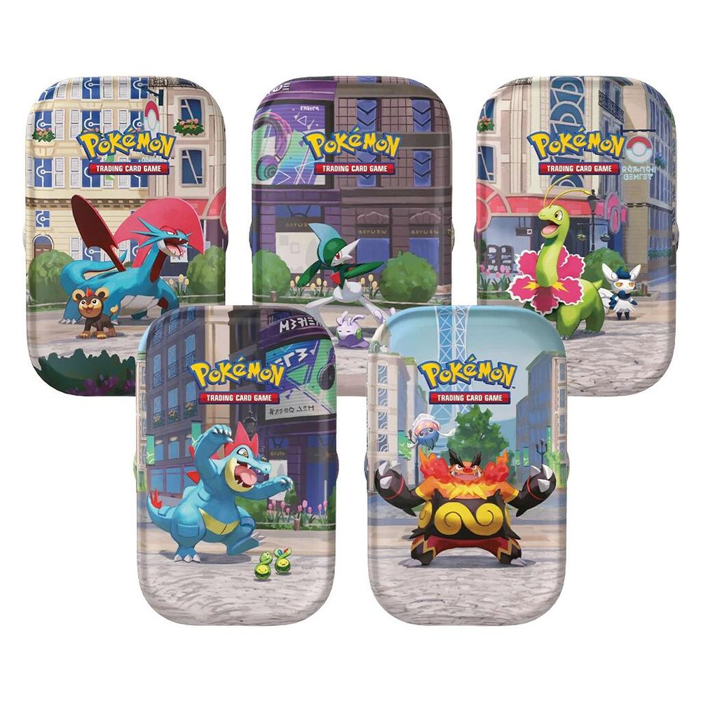 Lumiose City Mini Tin [Set of 5] — Miscellaneous Cards & Products