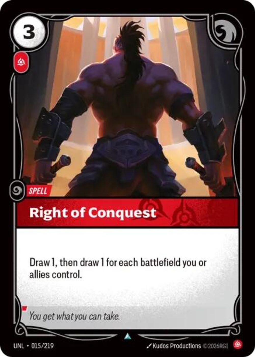 Right of Conquest — Unleashed