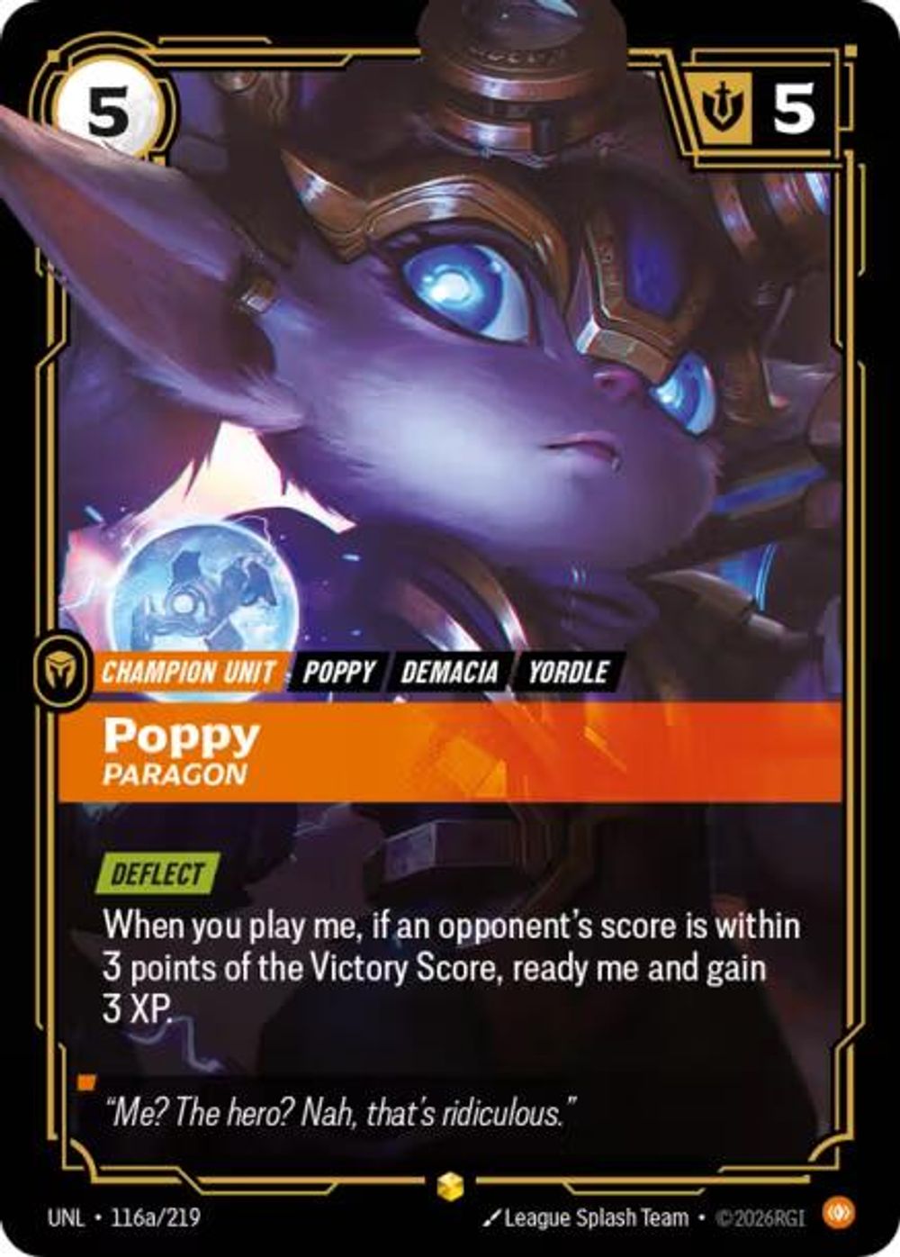 Poppy - Paragon (Alternate Art) — Unleashed