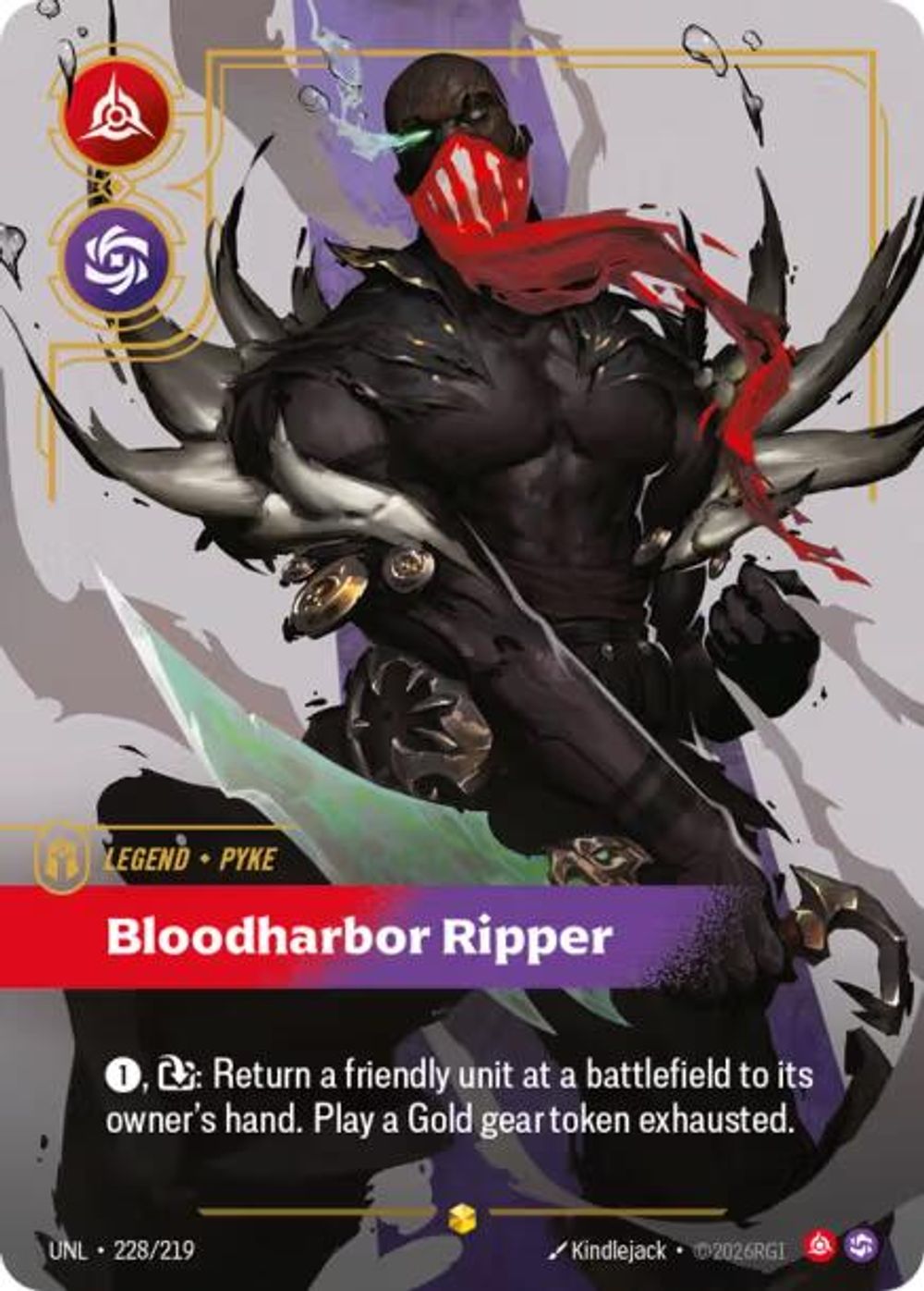 Pyke - Bloodharbor Ripper (Overnumbered) — Unleashed