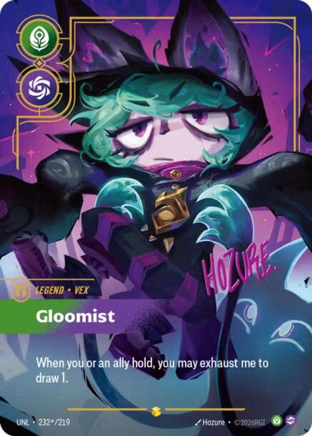 Vex - Gloomist (Signature) — Unleashed
