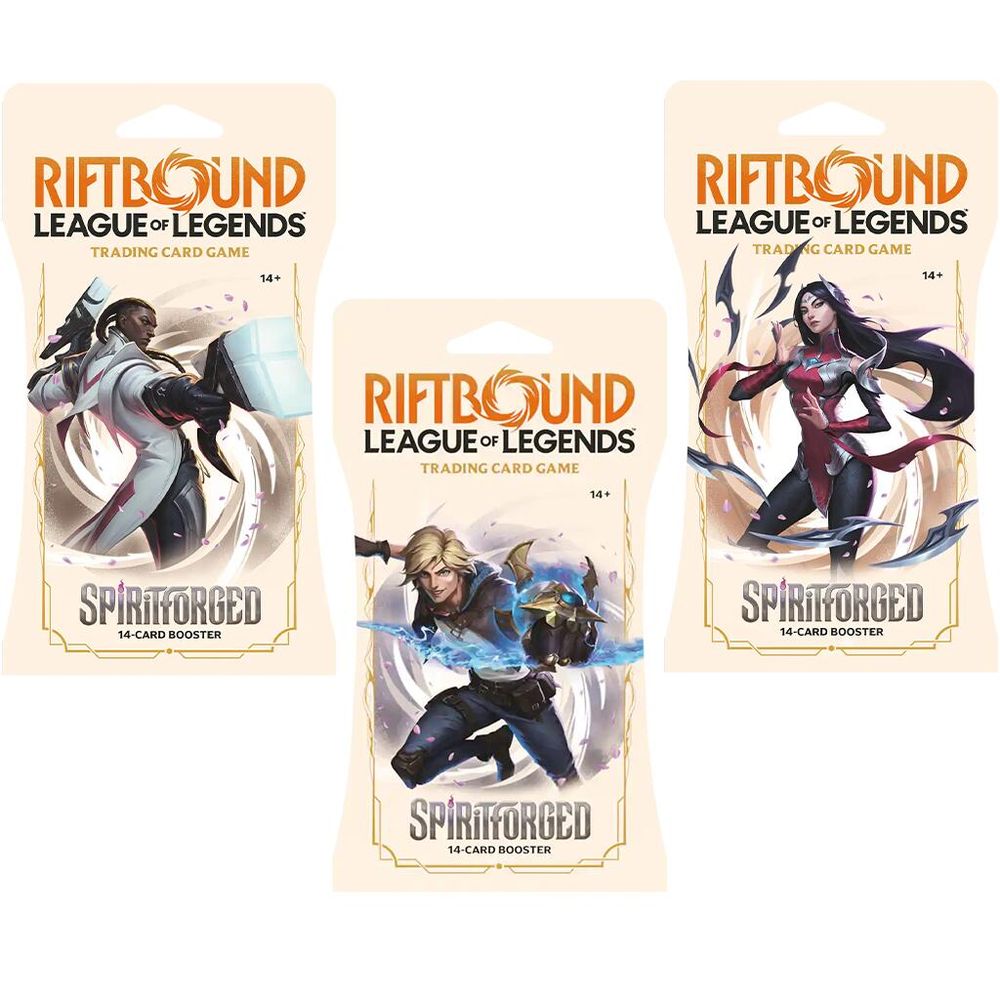 Spiritforged - Sleeved Booster Pack Art Bundle [Set of 3] — Spiritforged