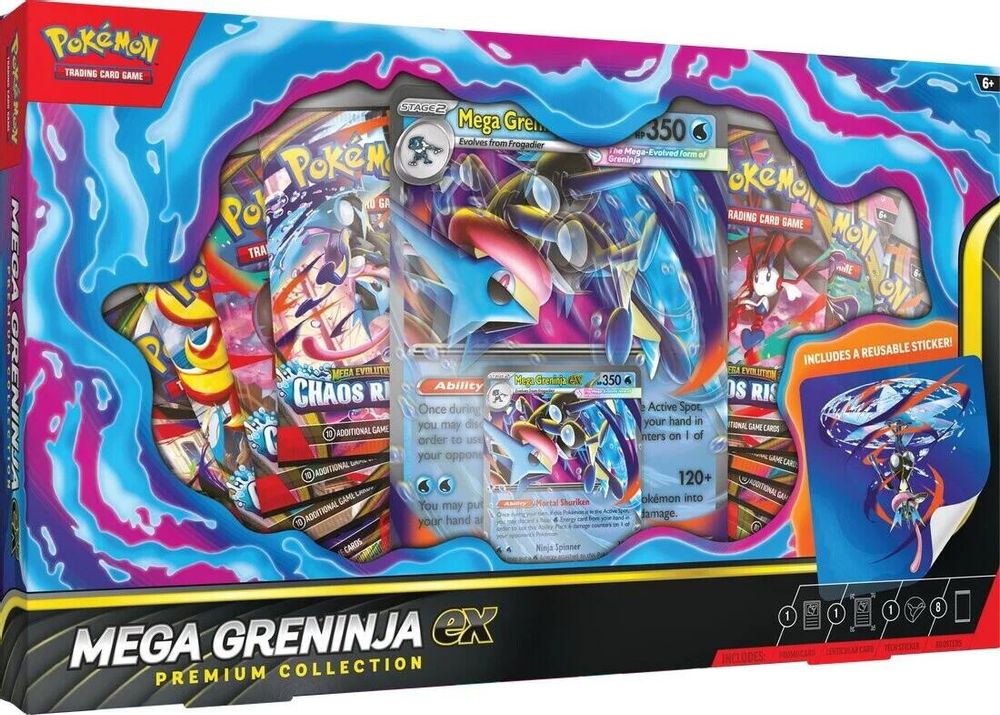 Mega Greninja ex Premium Collection — Miscellaneous Cards & Products
