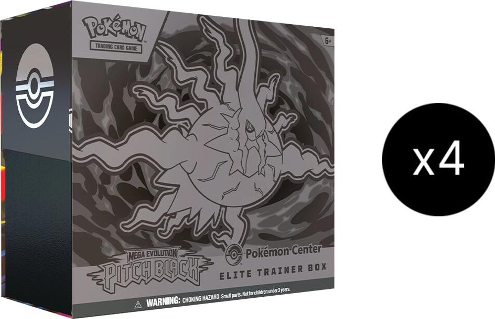 Pitch Black Pokemon Center Elite Trainer Box Case (Exclusive) — ME05: Pitch Black