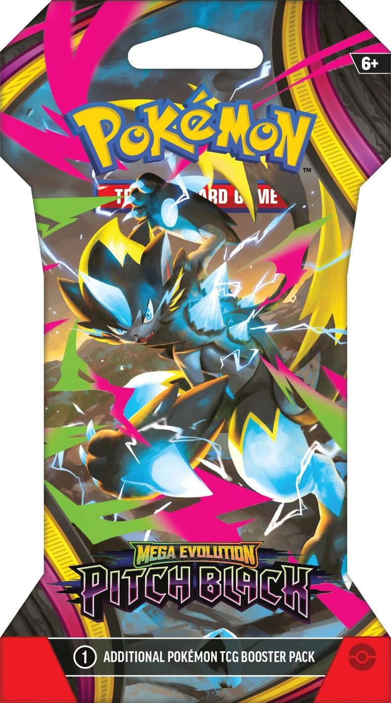 Pitch Black Sleeved Booster Pack — ME05: Pitch Black