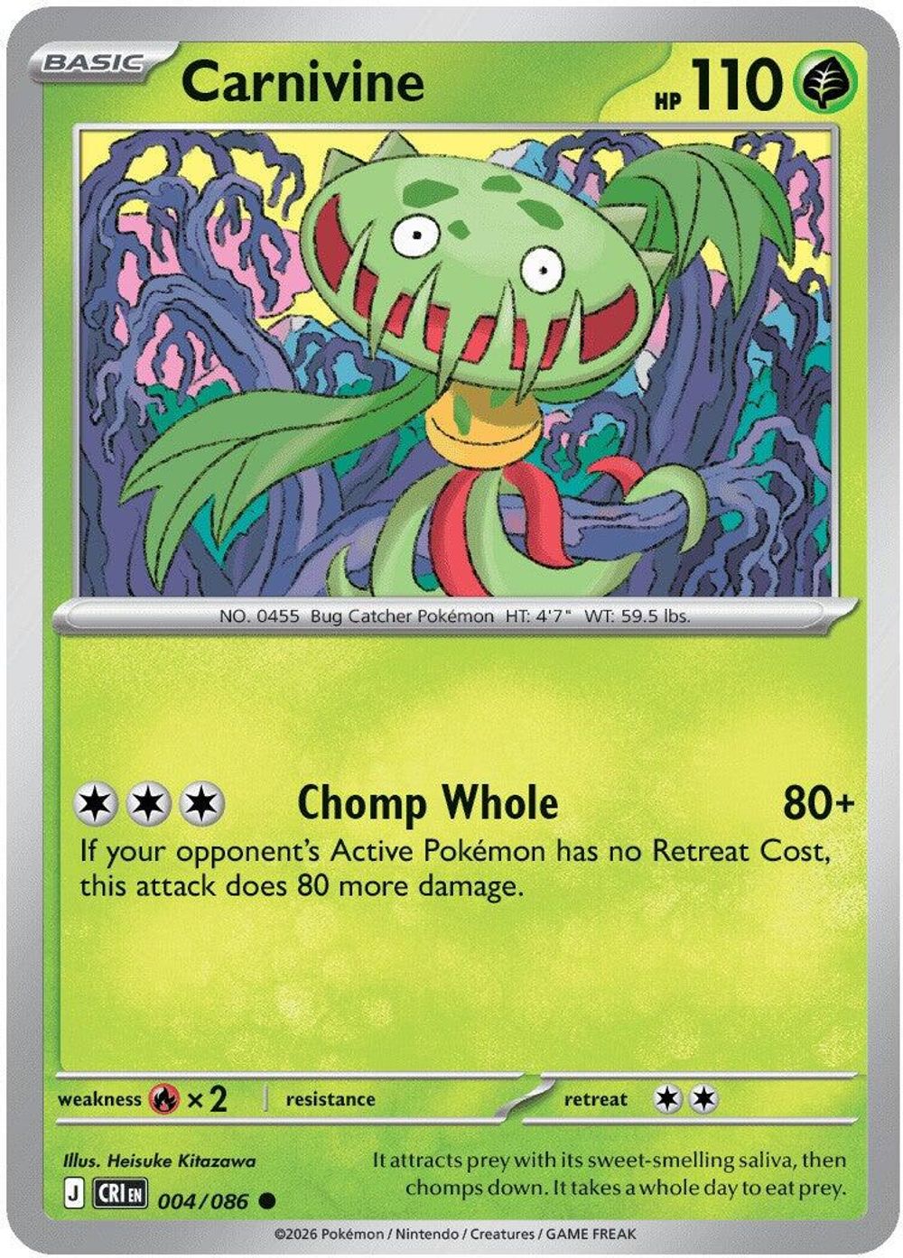 Carnivine — ME04: Chaos Rising