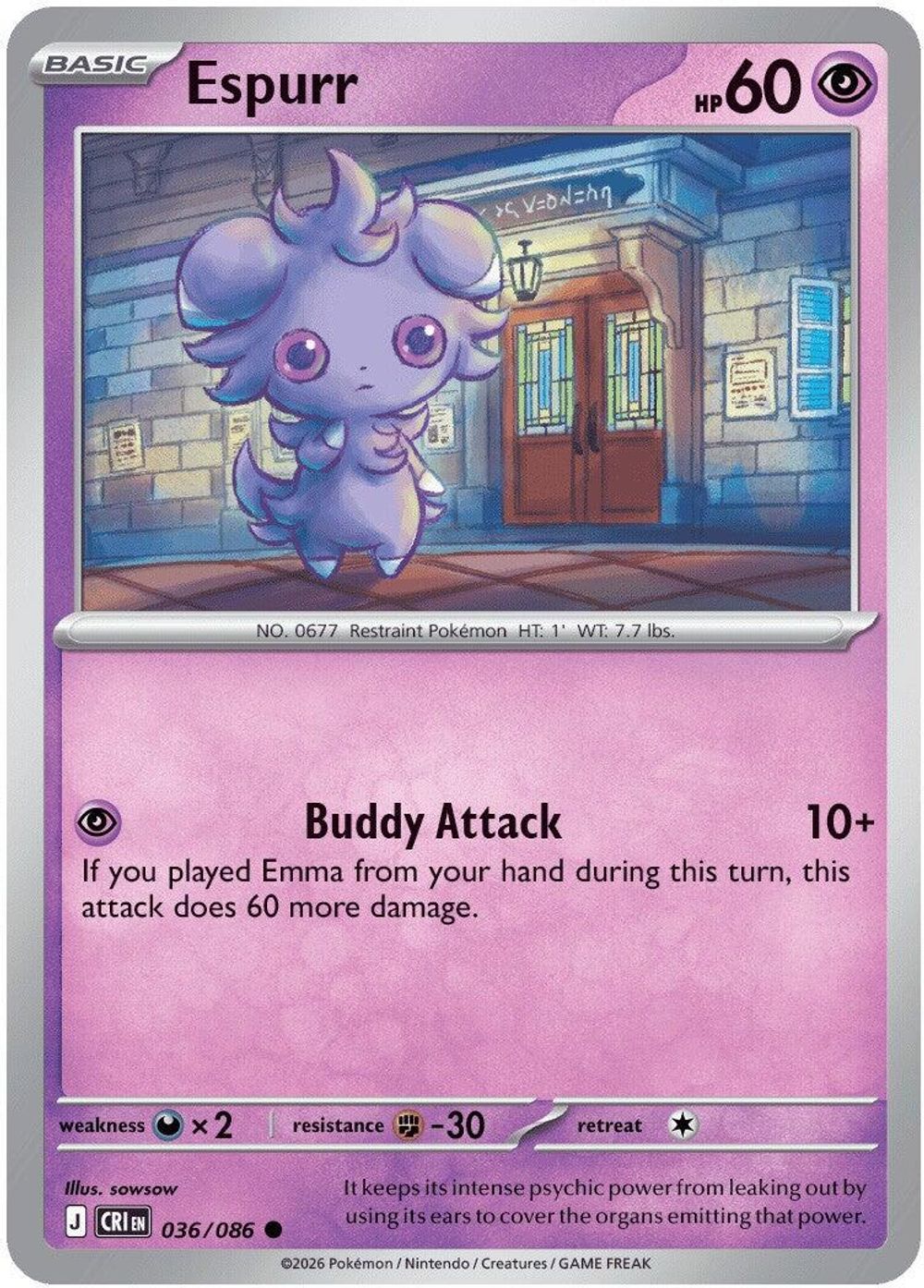 Espurr — ME04: Chaos Rising