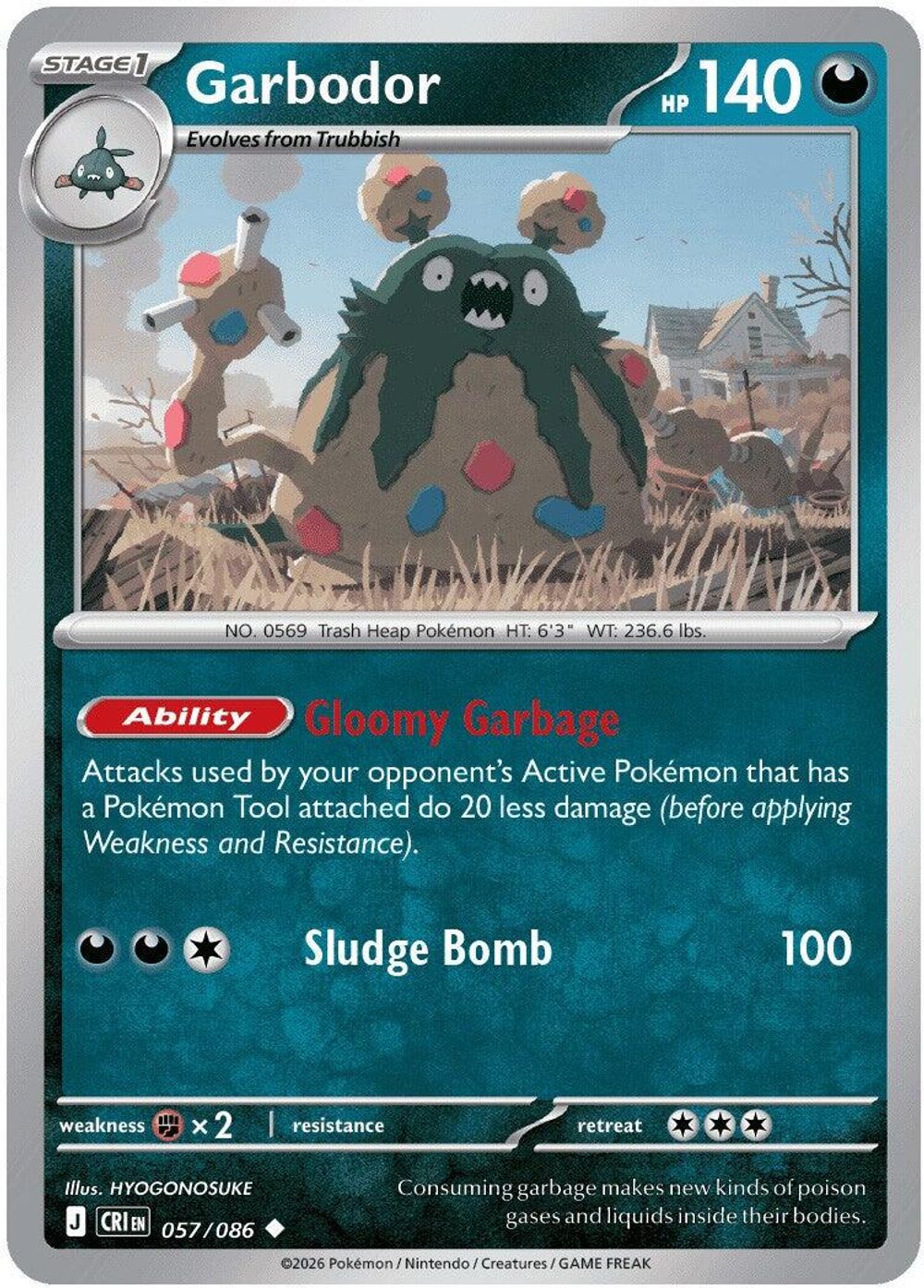 Garbodor — ME04: Chaos Rising