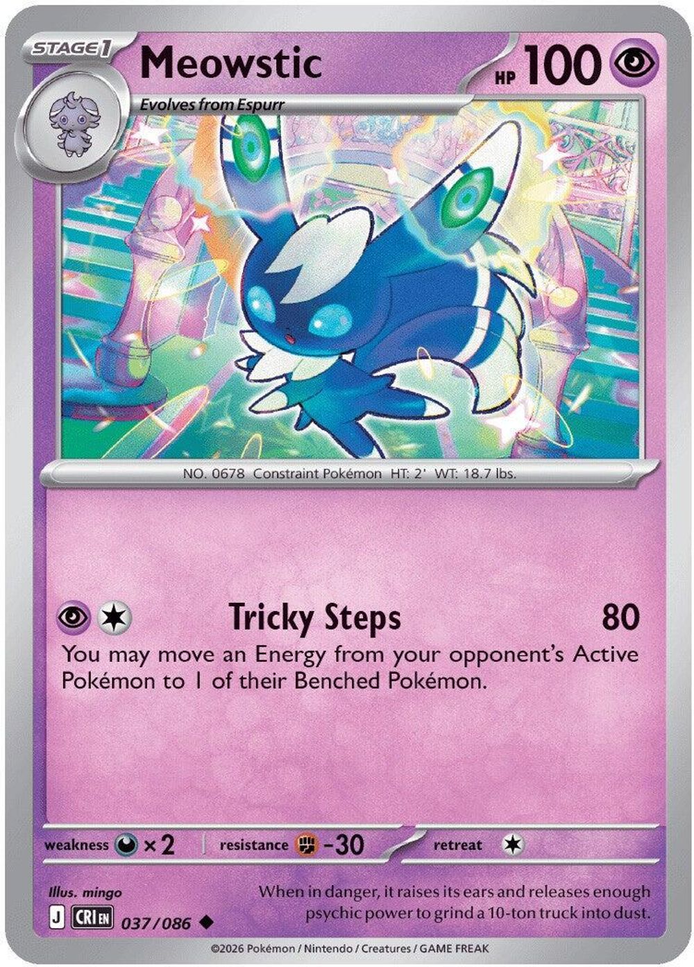 Meowstic — ME04: Chaos Rising